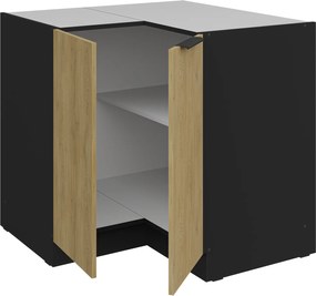 Επιδαπέδιο ντουλάπι γωνιακό Monar 90x90 DN 2F BB