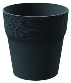 MarHome ΓΛΑΣΤΡΑ ΑΝΘΡΑΚΙ FURU ΣΤΡΟΓΓΥΛΗ Φ14.5x14.8cm 10/220ΚΙΒ  09-DFA145-S433