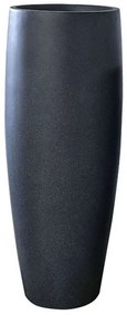 Κασπώ Πήλινο 06-00-21249-L Φ47x120cm Black Marhome Πηλός