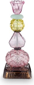 Κηροπήγιο 23.5cm Pip Studio - Beads Lilac