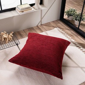 Μαξιλαροθήκη Διακοσμητική Minessota 10 Wine Teoran 65Χ65 Acrylic,Cotton,Polyester