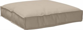 vidaXL Μαξιλάρι Ύφασμα Όξφορντ Taupe 80 x 80 x 12 cm