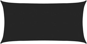 vidaXL Ικανότητα Σκίασης Μαύρο 2,5 x 6 μ HDPE
