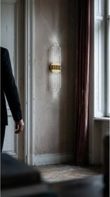 Stewehome Μοντέρνος σχεδιασμός LED απλίκα τοίχου με μεταλλικό σώμα