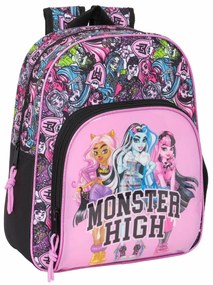 Σχολική Τσάντα Monster High Drama Πολύχρωμο 28 x 34 x 10 cm