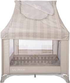 PLAYPEN MY PLACE WITH ROOF BEIGE