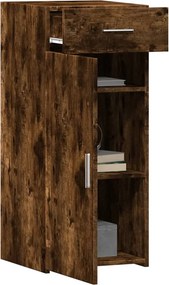 vidaXL Ντουλάπι Καπνιστή Δρυς 40x42,5x93 εκ. από Επεξεργ. Ξύλο