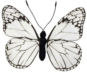 Διακοσμητική Πεταλούδα Τοίχου FTE333K6 30x27x3cm White Espiel Χαρτί