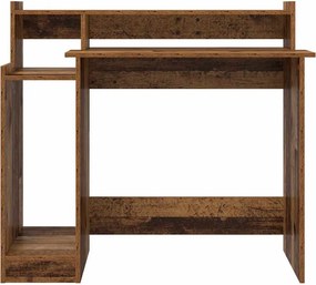 vidaXL Γραφείο Παλιό ξύλο Επεξεργασμένο Ξύλο 97 x 45 x 90 εκ.