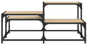vidaXL Τραπεζάκι Σαλονιού Sonoma Δρυς 87,5x87,5x40 εκ. Επεξεργ. Ξύλο