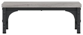 vidaXL Βάση Οθόνης Γκρι Sonoma 37x23x14 εκ. από Επεξεργασμένο Ξύλο
