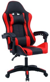 Καρέκλα Γραφείου Gaming William 275-000012 60x59x108/118cm Black-Red