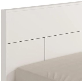 Κρεβάτι ALERIA Διπλό Λευκό 160x200 εκ. 173x211x102 εκ.
