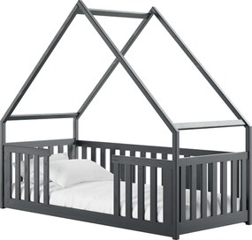 Παιδικό Κρεβάτι Σπιτάκι BEE 80x180 graphite