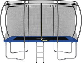 vidaXL Σετ Τραμπολίνου Ορθογώνιο 335 x 244 x 90 εκ. 150 κ.
