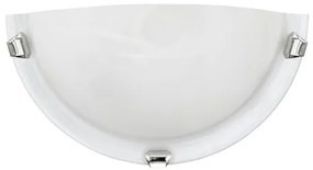Eglo Salome Κλασικό Φωτιστικό Τοίχου με Ντουί E27 σε Λευκό Χρώμα Πλάτους 30cm 7188