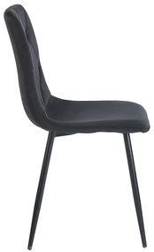 EVA BLACK VELVET ΥΦΑΣΜΑ ΚΑΡΕΚΛΑ ΜΕΤΑΛΛΙΚΗ