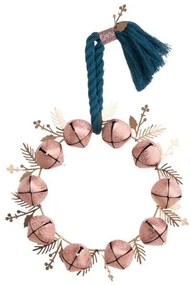 Beauty Home ΚΡΕΜΑΣΤΟ ΣΤΕΦΑΝΙ ΜΕ ΚΟΥΔΟΥΝΑΚΙΑ Φ19 ΠΕΤΡΟΛ