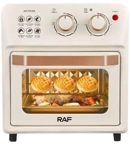 Raf Ηλεκτρικό φουρνάκι με αέρα 1250W Χωρητικότητας 14lt Άσπρο R.5347W