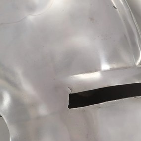 vidaXL Κράνος Ιππότη Μεσαιωνικό Ρέπλικα Αντικέ για LARP Ασημί Ατσάλινο
