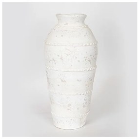 Βάζο Λευκό 20.5x20.5x43cm 752-20277 Estheti-752-20277-Λευκό 752-20277