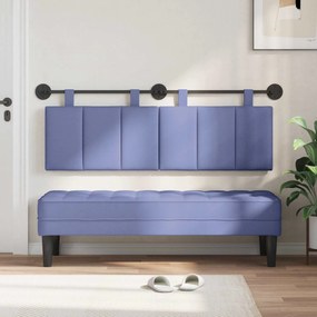 vidaXL Κρεμαστό Κεφαλάρι Μπλε τζην ύφασμα