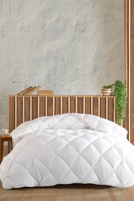 Stewehome Πάπλωμα από σιλικόνη για ένα άτομο Λευκό 155x215 cm