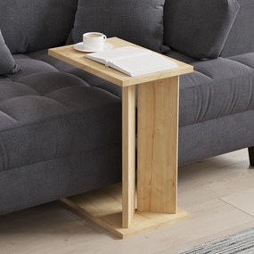 Βοηθητικό Τραπεζάκι Sapphire Δρυς FLUDAN 25x50x48.6