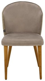 Καρέκλα τραπεζαρίας Fylliana Sorella μπεζ 50x59x90 εκ. 2αδα
