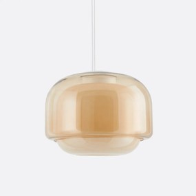 Φωτιστικό από χρωματιστό γυαλί, Kinoko