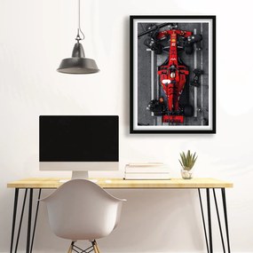 Πόστερ &amp; Κάδρο Sebastian Vettel F008 30x40cm Εκτύπωση Πόστερ (χωρίς κάδρο)