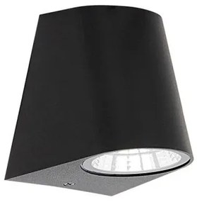 Απλίκα Φωτιστικό Τοίχου IP65 LED 3W Πλαστικό Μαύρο BINO-1701 Sunlight-BINO-1701-Μαύρο BINO-1701