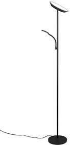 Φωτιστικό Δαπέδου Specter R47842132 Φ25x178cm 2xDim Led 1900/450lm 17/4,5W Black RL Lighting