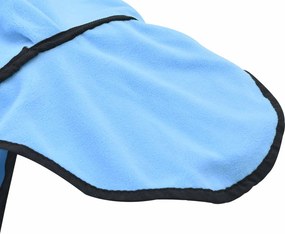vidaXL Σαμάρι Ίππου Σκούρο Aqua 125 cm Πολυεστέρας