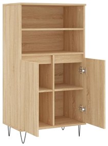 vidaXL Ντουλάπι Sonoma Δρυς 60 x 36 x 110 εκ. από Επεξεργασμένο Ξύλο