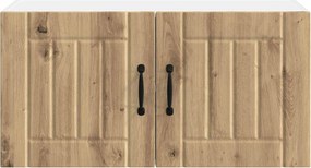 vidaXL Ντουλάπα Τοίχου LUCCA Artisan Δρυς 80 x 31 x 40 εκ