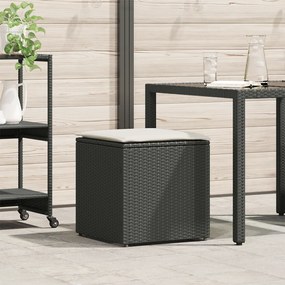 vidaXL Κουτί μαξιλαριών Μαύρο 50x50x50 εκ Πολυεστέρας