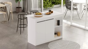 Τραπέζι Κουζίνας Λευκό ILOL 120x60x88.2