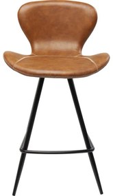 Σκαμπό Μπαρ Rusty Δερματίνη Καφέ  53x53x91εκ - Καφέ