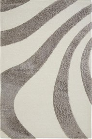 Χαλί Toscana Shaggy Branco White Silver Royal Carpet 140X200cm