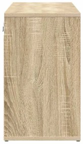 vidaXL Παπουτσοθήκη Sonoma Δρυς 103 x 30 x 51 εκ. Επεξεργασμένο ξύλο