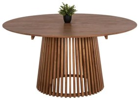 ΤΡΑΠΕΖΙ ΤΡΑΠΕΖΑΡΙΑΣ FRANTZ HM9457.11 ΜΑΣΙΦ MINDI ΞΥΛΟ ΣΕ ΦΥΣΙΚΟ Φ150x75Υεκ.