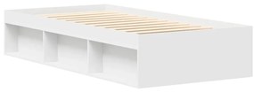 vidaXL Πλαίσιο Κρεβατιού Λευκό 100 x 200 εκ.