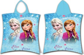 Πόντσο Παραλίας Παιδ Cotton 100% 50X115 Frozen 03 Digital Print-Disney Dimcol