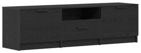 vidaXL Ντουλάπι τηλεόρασης - Μαύρη δρυς - 140x35x40 εκ. - Φτιαγμένο από επεξεργασμένο ξύλο