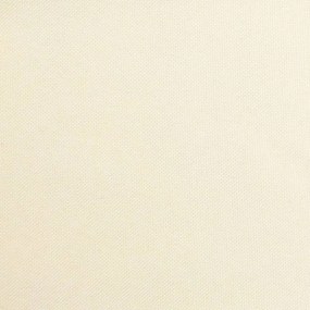 vidaXL Καρέκλα Τραπεζαρίας Περιστρεφόμενη Κρεμ Υφασμάτινη