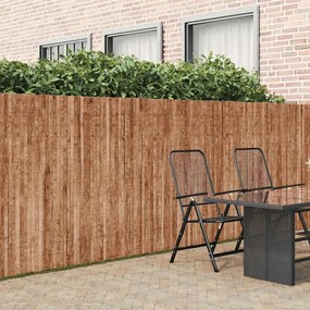 vidaXL Φράχτης από φλοιό δέντρου Καφέ 400 x 150 cm Φλοιός