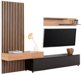 Intrahome ΣΥΝΘΕΣΗ ΤΗΛΕΟΡΑΣΗΣ SCASABLANCAINCASABLANCALTCASABLANCAIE-CHRISCASABLANCALTCASABLANCAIINE .02 ΜΕΛΑΜΙΝΗ ΣΕ ΣΟΝΑΜΑ-ΜΑΥΡΟ 249.5x42.2x199.5Υεκ intraho-1646776