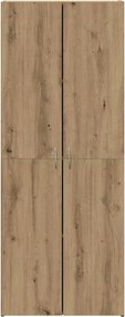 vidaXL Γραφείο Ντουλάπι Artisan Oak 60 x 32 x 152,5 εκ