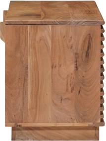 vidaXL Κουτί αποθήκευσης Φυσικό 85 x 40 x 46 εκ
